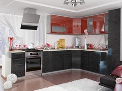 Угловые готовые кухонные гарнитуры в Москве