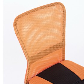 Кресло компактное BRABIX Smart MG-313 (черный, оранжевый) в Москве - moskva.katalogmebeli.com | фото 4