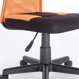 Кресло компактное BRABIX Smart MG-313 (черный, оранжевый) в Москве - moskva.katalogmebeli.com | фото 5