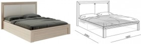 Кровать 1,6 Глэдис (М32) с подъемным механизмом Распродажа в Москве - moskva.katalogmebeli.com | фото 2