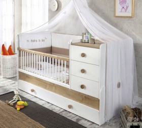 NATURA BABY Детская кровать-трансформер 20.31.1015.00 в Москве - moskva.katalogmebeli.com | фото